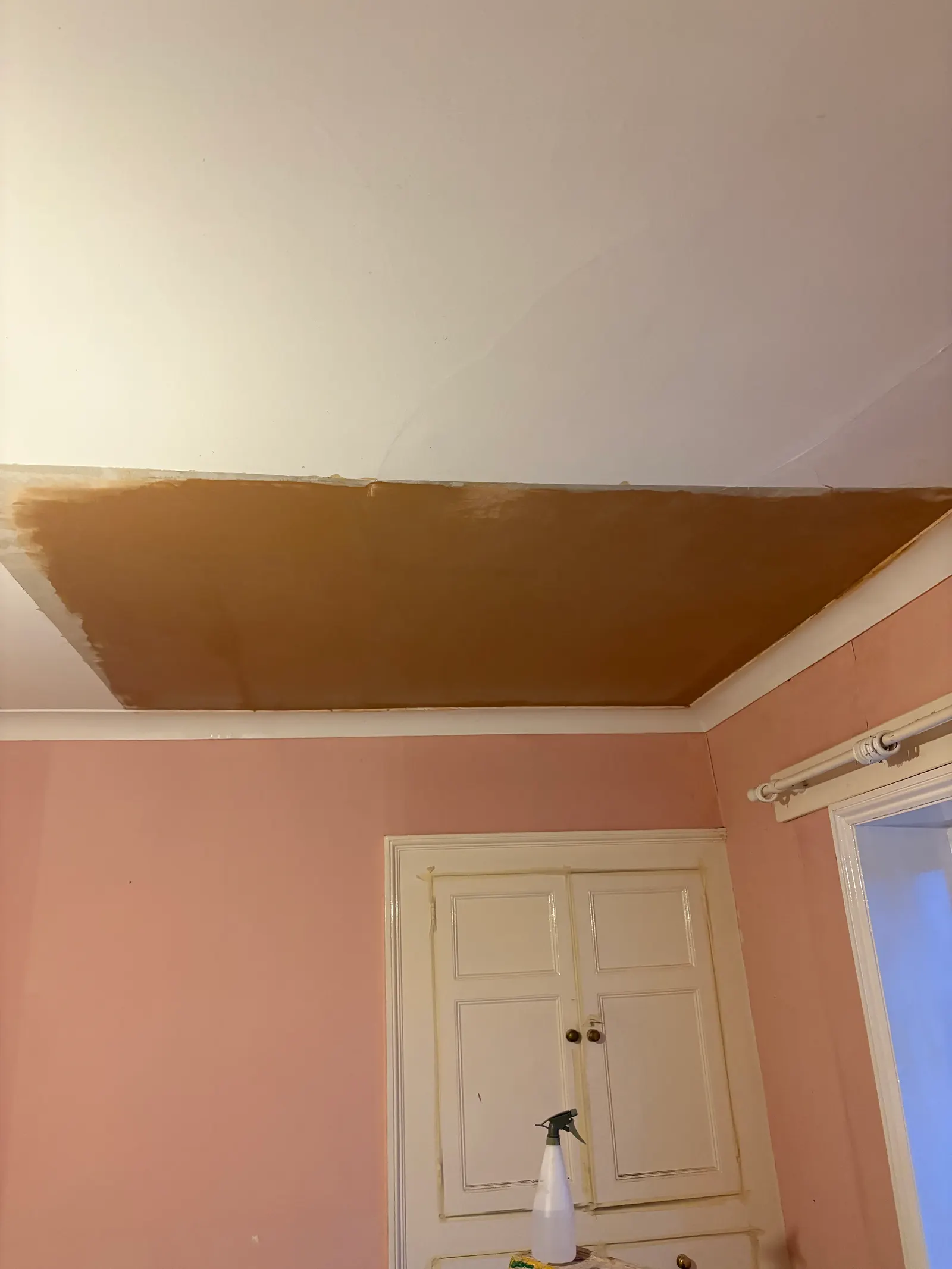 Ceiling overboard & skim — Hereford project, photo 1