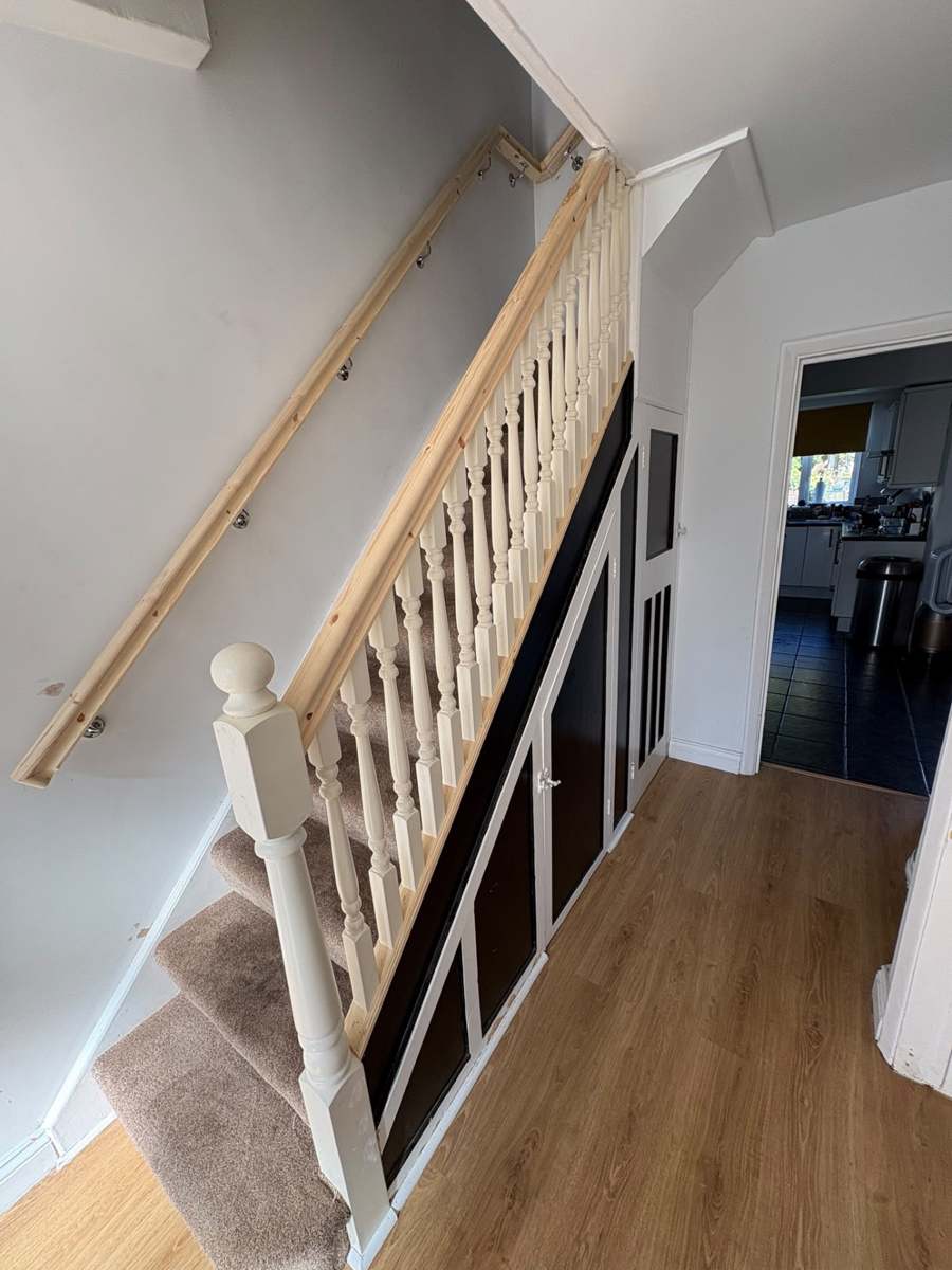Banister and balustrade replacement — Hereford project, photo 1